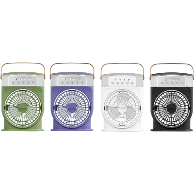 Rechargeable Air Cooler Fan With Mist Flow - Rokomari product